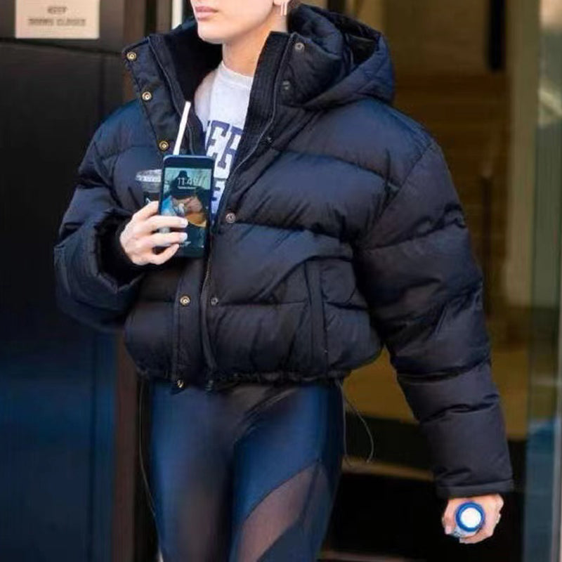 Thickened Short Fashionable Cotton Dress