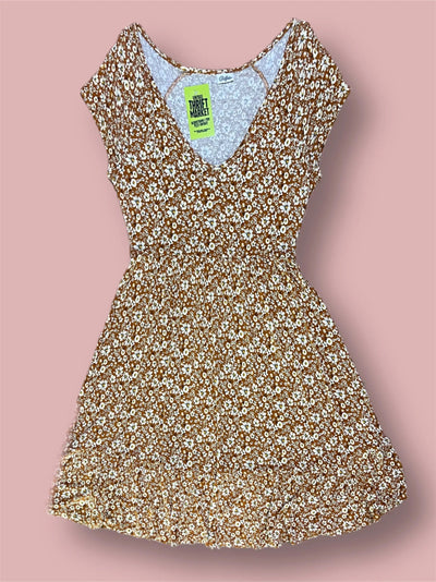 Abitlo fiorellini scollato vintage tg M Thriftmarket
