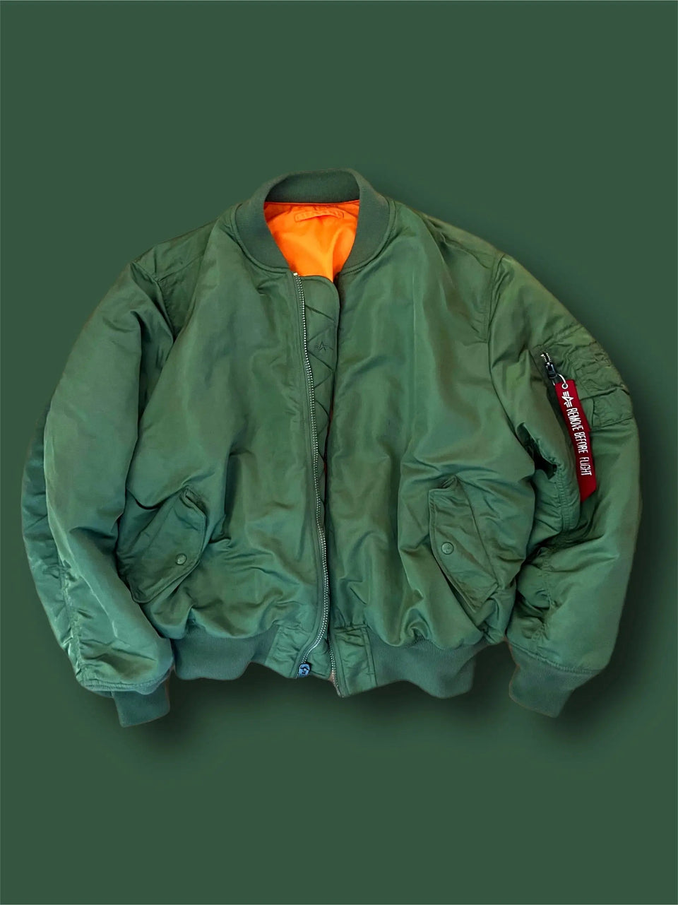 Bomber doubleface verde M-A1 Alpha Industries