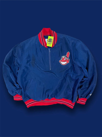 Bomber zip Starter Indians vintage tg xl Thriftmarket
