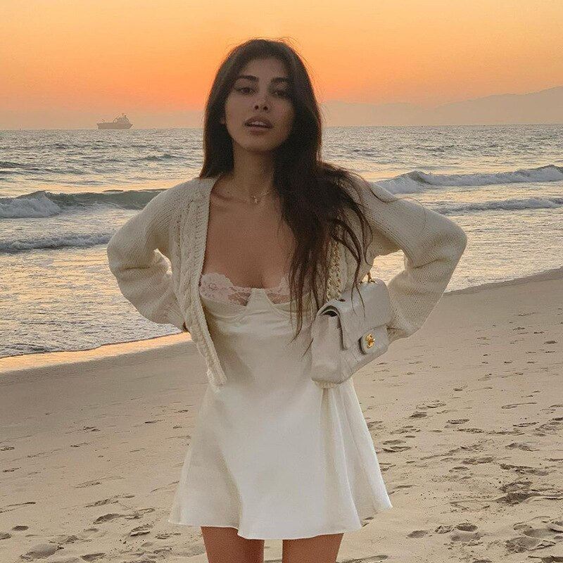 Abbie short romantic dress for woman