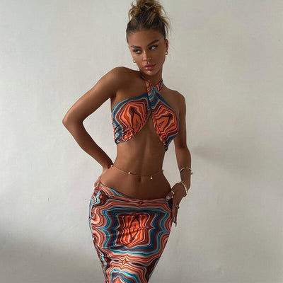 Sexy Two Piece Boho Suits Set MUST HAVE