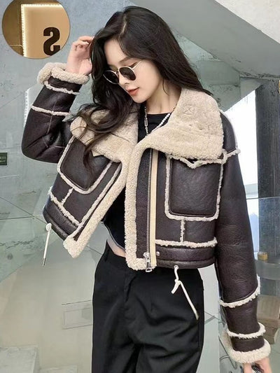 Vintage Jacket Long Sleeved Lapel Padded Coat MUST HAVE