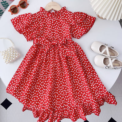 Abito fantasia kids girl AM1651 Red KIDS