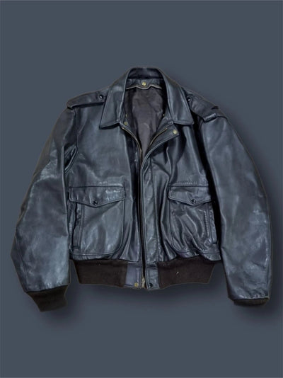 Schott pelle vintage vintage tg L Thriftmarket