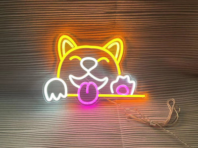 Insegna led neon Dog Anime Cartoon Neon Signs