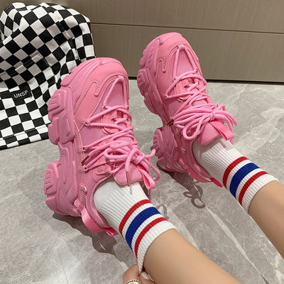 Sneakers Chunky donna vulcanizzate Black MUST HAVE