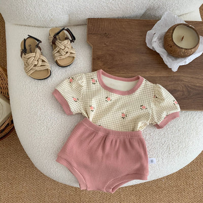 Completo due pezzi baby pink KIDS