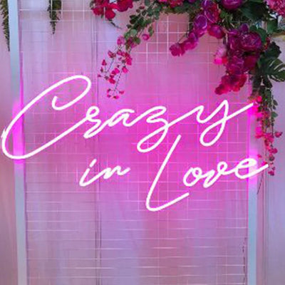 Insegna led neon Crazy in love Neon Sign Neon Signs