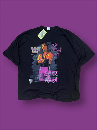 T-shirt WWF Bret Hart vintage tg XL Thriftmarket