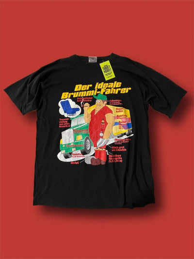 T-shirt vintage stampa frontale tg XXL Thriftmarket