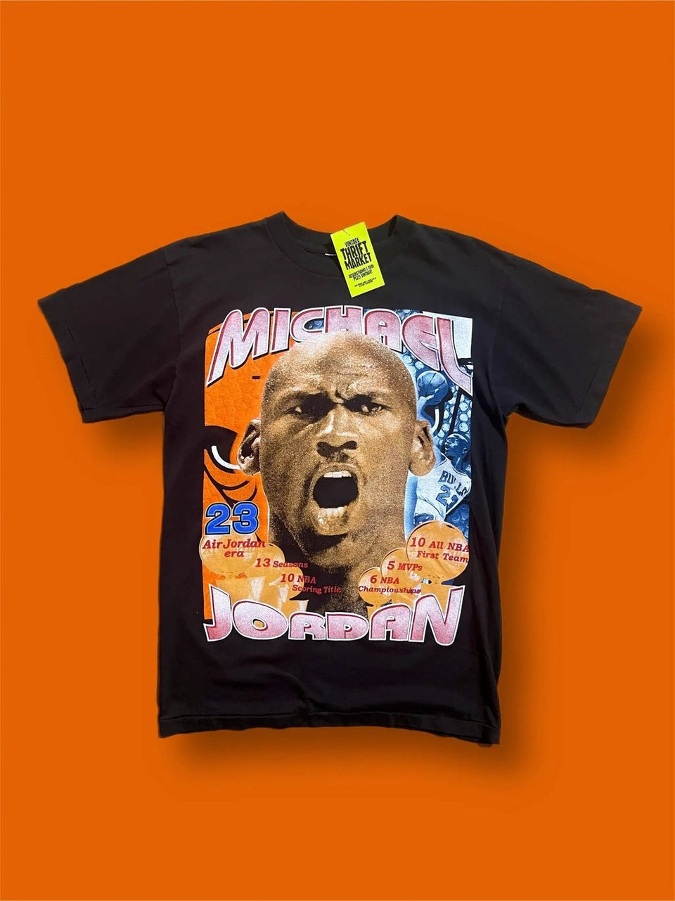 Jordan t-shirt front and back print size L