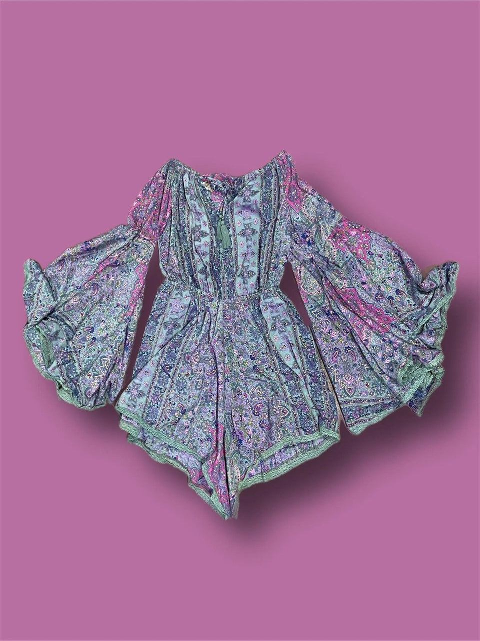 Tutina fantasia con manica trombetta tg unica