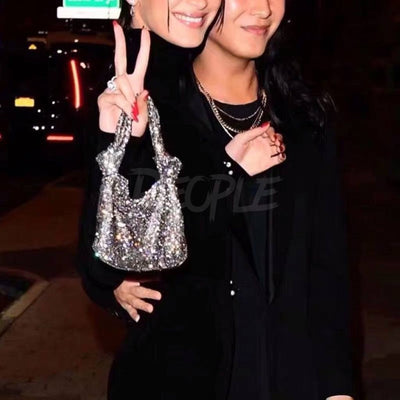 borsa glitter morbida MUST HAVE