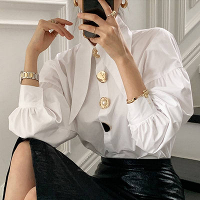 Chic Button Shirt MUST HAVE